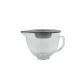 4. KitchenAid 5KSM5GB Glasschüssel 4,8 l