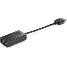 HP HDMI-zu-VGA-Kabeladapter Schwarz X1B84AA