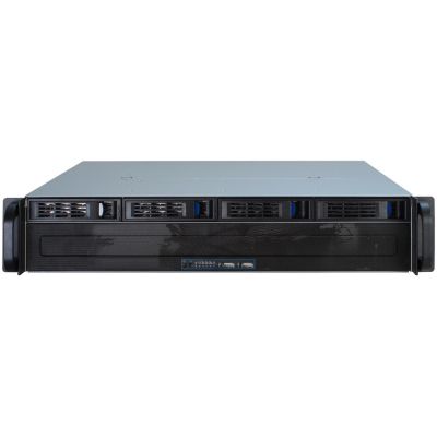 3. Inter-Tech IPC 2U-2404S Rack Schwarz, Silber
