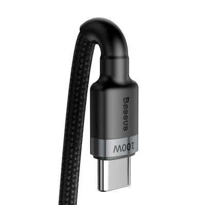 2. Baseus CATKLF-ALG1 USB-C – USB-C PD QC-Kabel 100 W 5 A 2 m – grau