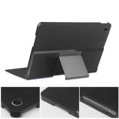 10. Tech-Protect SmartCase Hülle für Lenovo TAB PLUS - Schwarz