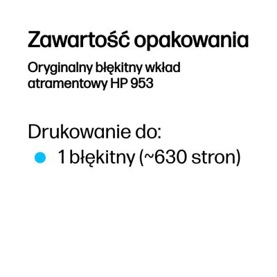 4. Original HP Cyan Tintenpatrone 953
