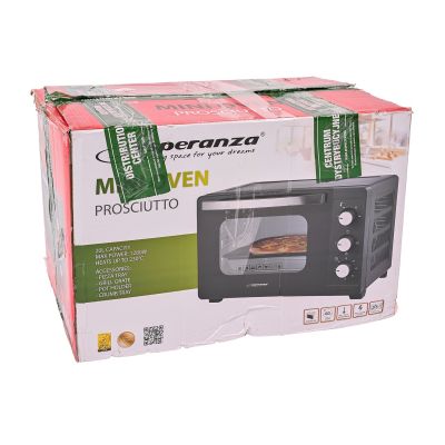 27. ESPERANZA MINI-OFEN PROSCIUTTO 20L 1280W EKO008N