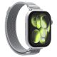 2. Spigen WBM4 Armband für Apple Watch (40 / 41 / 42 mm) – Silber
