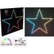 14. Dekorative Hängesternlampe mit 45 LEDs (RGB)