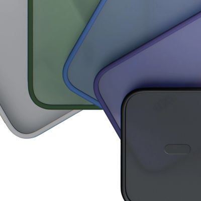 5. 3mk Smoke MagCase für iPhone Air – Lila