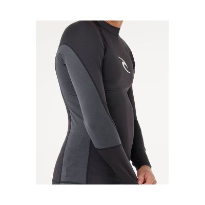 4. Lycra RIP CURL WAVES UPF PERF L/S schwarz