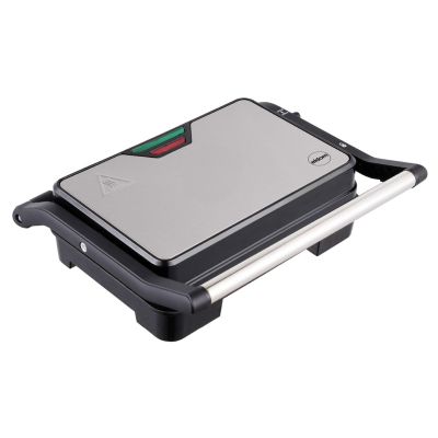 ELDOM KONTAKTGRILL GK110 800W SCHWARZ UND SILBER
