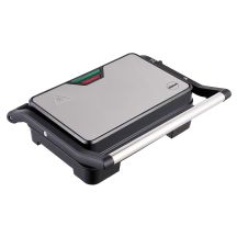 ELDOM KONTAKTGRILL GK110 800W SCHWARZ UND SILBER