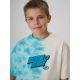 3. Baumwoll-T-Shirt für Jungen 4F 4FJRSS26TTSHM4168-90A