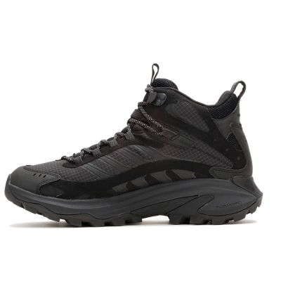 5. Merrell Moab Speed 2 Mid GTX Wanderschuhe – Schwarz