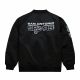 2. Mitchell & Ness Leichte Satin-Bomberjacke San Antonio Spurs M SJKT6599-SASYYPPPBLCK