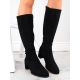 9. Schwarze Sergio Leone Damen-Stiefel mit hohem Absatz