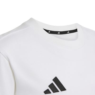 3. adidas Juventus Turin Kinder-T-Shirt weiß und schwarz KF9868