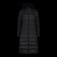 CMP Damen Langer Wintermantel Isolationsjacke mit Kapuze Schwarz (34K0046F/U901)