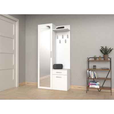 2. DUO KLEIDERSCHRANK WEISSES SET