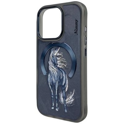 2. Nimmy Magnetic Fantasy Animal MagSafe Case für iPhone 16 Pro - Blau