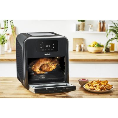 7. Tefal Easy Fry FW5018 Einzel-Heißluftfritteuse, 11 l, 2000 W, Schwarz