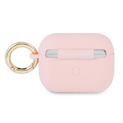 2. Guess, GUAPSSSI AirPods Pro Cover rosa/rosa Silikon Vintage Script