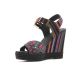 5. Geox W D82P6G 000AW C0042 Keilschuhe