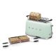 2. SMEG Toaster Modell TSF02PGEU, pastellgrüne Farbe