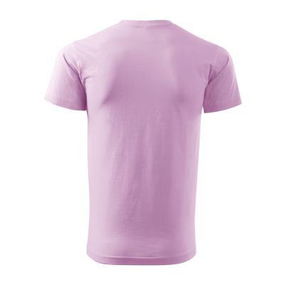 5. Herren Basic T-Shirt (Orchidee)