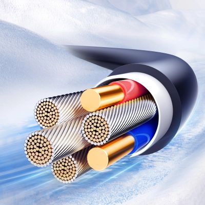 8. Joyroom S-A43 Crystal-Clear Series 30W USB-C – Lightning Spiralkabel 1,5 m – Schwarz