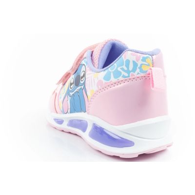 5. Leomil Stitch Kindersportschuhe, leichte Sneaker mit Klettverschluss und LED-Beleuchtung