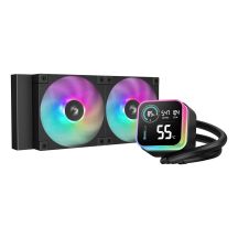 DeepCool LQ240 Prozessor-Flüssigkeitskühlungsset 12cm Schwarz 1 Stück.