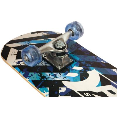 7. STREET BLAUES HOLZ-SKATEBOARD BEST SPORTING