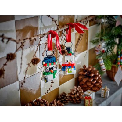 7. LEGO Sonstiges 40812 – Schneemann-Dekorationen