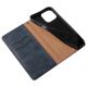 13. Magnetband Hülle Hülle für Samsung Galaxy S23 Ultra Flip Wallet Mini Lanyard Stand Blau