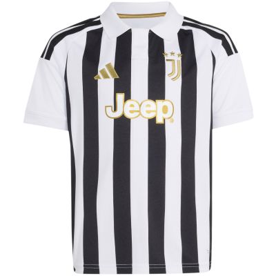 2. adidas Juventus 26/27 Kinder-Trikot weiß und schwarz KB8836