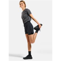 Odlo Damen-Shorts ZEROWEIGHT 3 INCH 2-in-1 Short schwarz