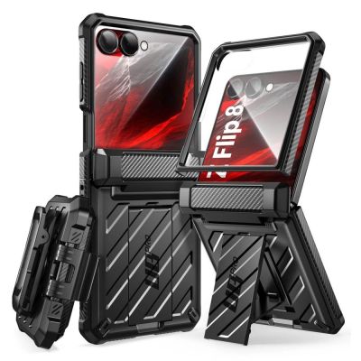 Supcase Unicorn Beetle Pro Hülle für Samsung Galaxy Z Flip 8 - Schwarz