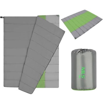 2. NILS Camp NC2011 graugrüner Schlafsack