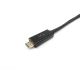 4. Equip 119039 Kabeladapter 0,15 m HDMI Typ A (Standard) DisplayPort Schwarz