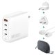 7. 4smarts Ladegerät GaN Flex Pro 100W 3 USB-C + 1 USB-A. Reise-Netzteil