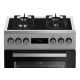 BEKO FSMT55330DXDS Gas-Elektroherd | 3D-Backen | Drehspieß | Dampfreinigung