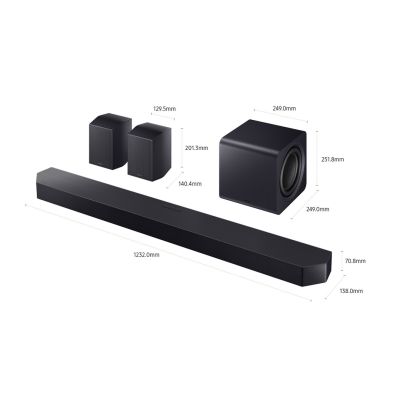 30. Samsung HW-Q990F/EN Soundbar 11.1.4 Kanäle 750W Bluetooth 5.3 Dolby Atmos Schwarz (NEU 2025)
