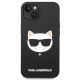 3. Karl Lagerfeld KLHMP14MSLCHBK iPhone 14 Plus 6.7" Hardcase schwarz / schwarzes Silikon Choupette Head Magsafe