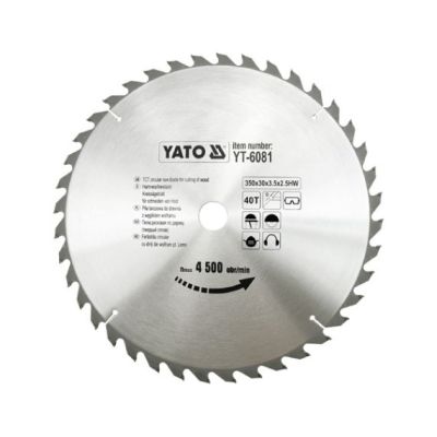 Yato YT-6081 Kreissägeblatt 35 cm 1 Stk.