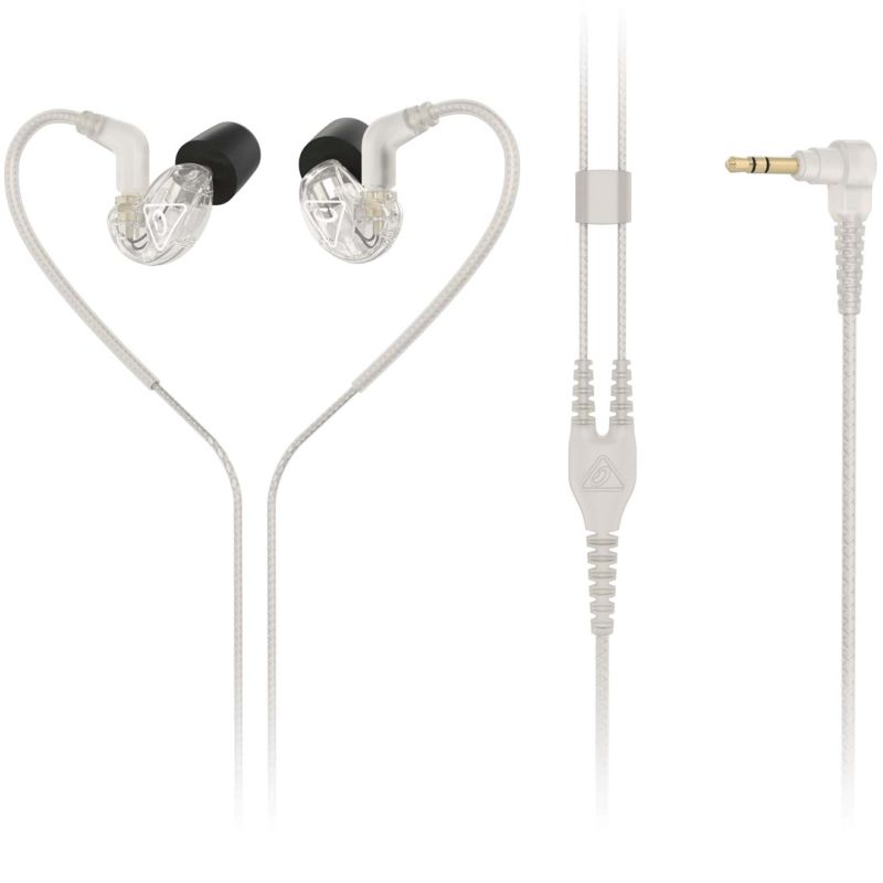 Behringer SD251-CL – In-Ear-Kopfhörer mit MMCX-Anschluss – transparent