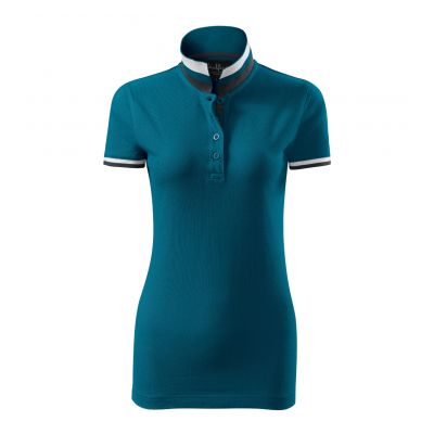 3. Malfini Collar Up W Poloshirt MLI-25793 petrolblau