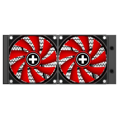 Xilence Performance A+ LiQuRizer LQ240 All-in-One-Flüssigkeitskühlung für Prozessoren, 12 cm, Schwarz