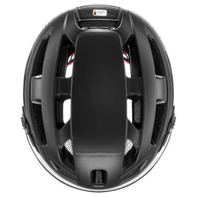 2. UVEX Finale Visier-Fahrradhelm 56-61 cm, schwarz matt