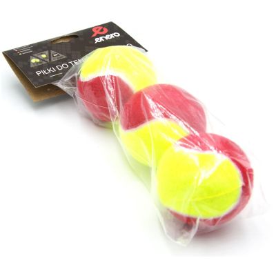 ENERO Tennisbälle, 3 Stück, Farbe