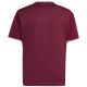 3. adidas Entrada 26 Jersey burgunderrotes Kinder-T-Shirt JZ2530