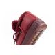 7. D.Franklin Damen Winter Schneestiefel, modisches Fellfutter, Burgund