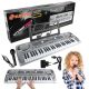10. SUPRIMO 824 USB - Keyboard mit Mikrofon zum Erlernen des Spielens, entwickelt für Kinder